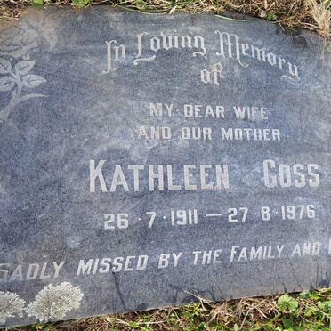 GOSS Edward Desmond 1907-1986 &amp; Kathleen 1911-1976