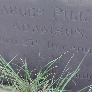 ADAMSON Charles Pillans 1835-1869