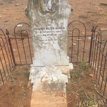 BOUWER Johannes Willem 1849-1915 &amp; Johanna Elizabeth Christina DE KLERK 1852-1919