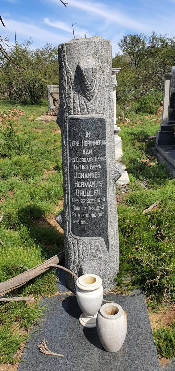 GROBLER Johannes Hermanus 1940-1966