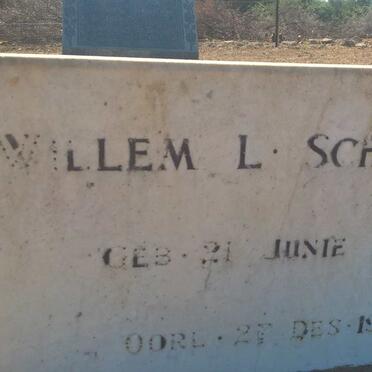 SCHOONBEE Willem L. 1849-1916