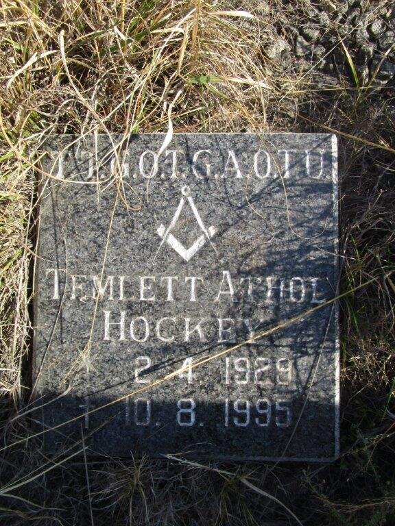 HOCKEY Temlett Athol 1929-1995