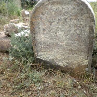 KLERK Gertruida Cat??na nee DE LANGE 1805-1876