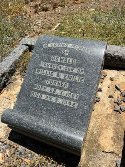 TURNER Oswald 1907-1942