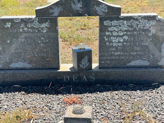 DEAS Phillipus Jacobus 1901-1975 & Margaretha Louisa 1904-19??