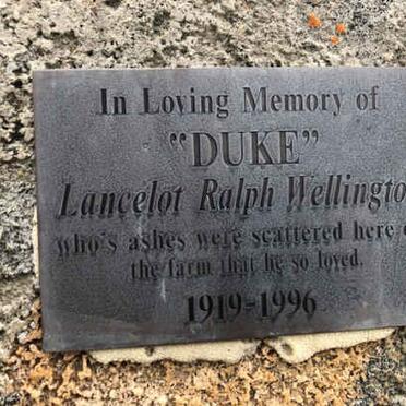 WELLINGTON Lancelot Ralph 1919-1996
