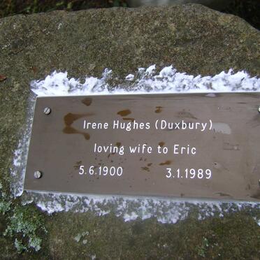 HALSE Irene, HUGHES nee DUXBURY 1900-1989