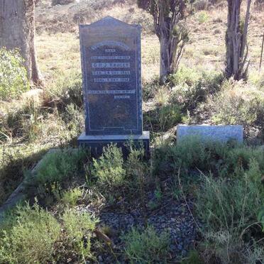1. Overview on the 2 G.H.J KRUGER graves