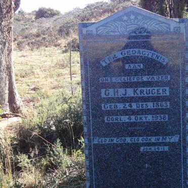 KRUGER G.H.J. 1863-1938