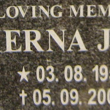 JUPP Merna 1952-2005