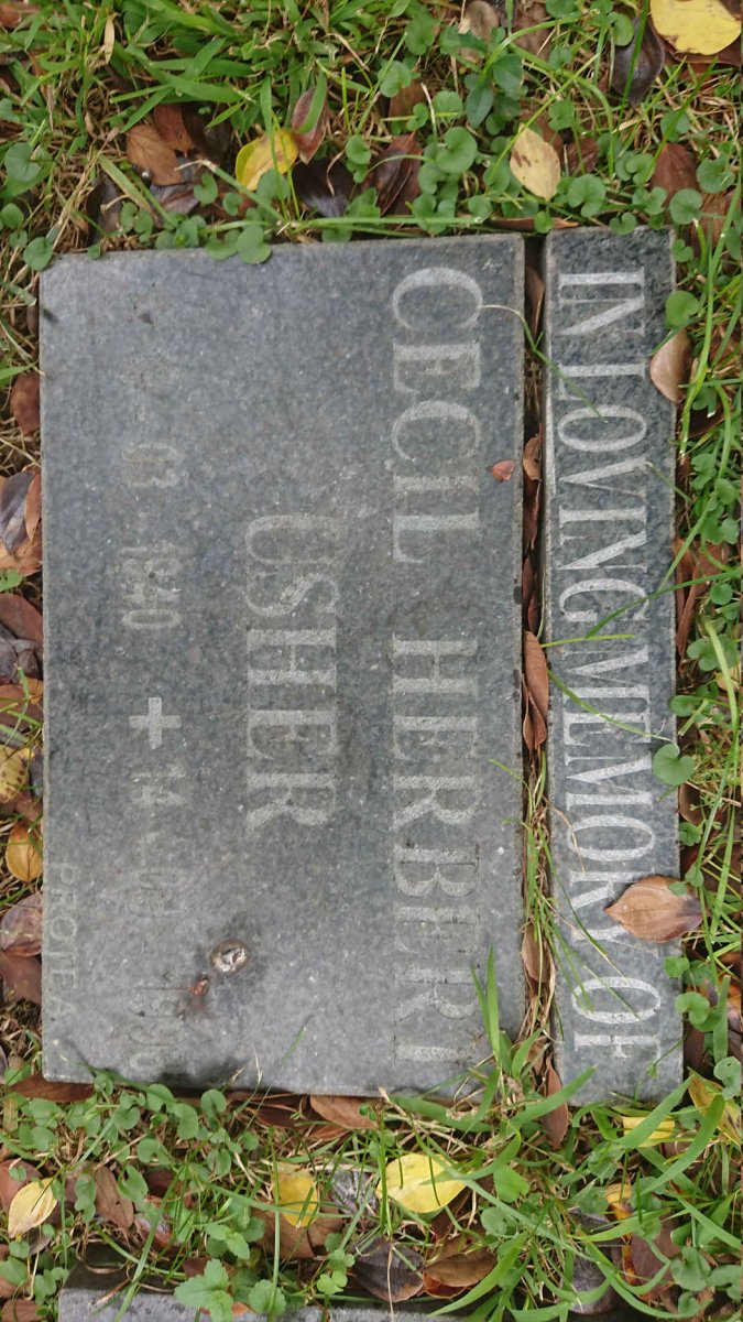 USHER Cecil Herbert 1940-1998