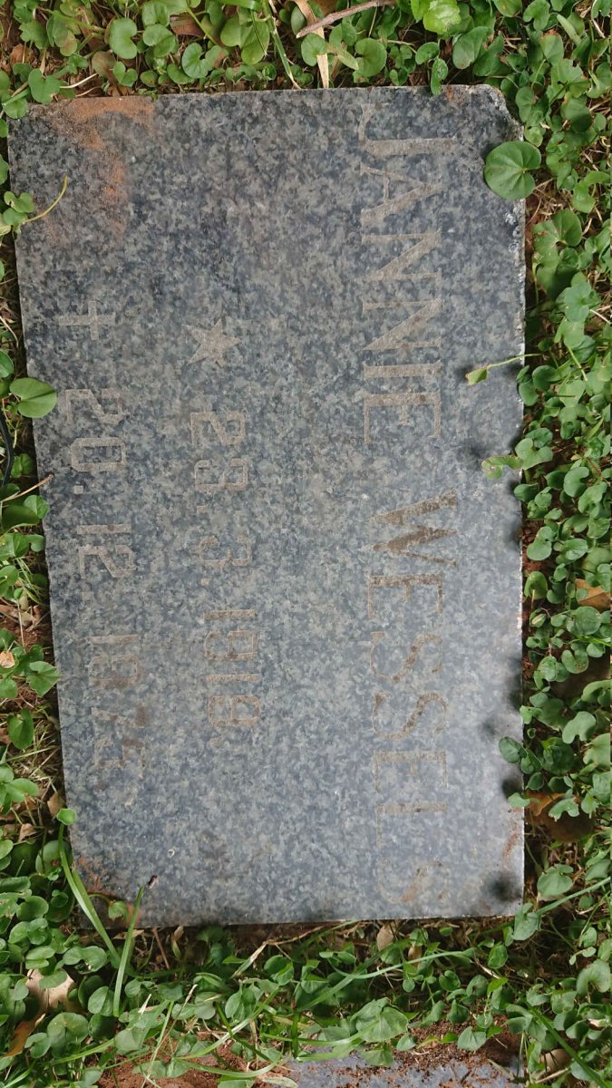 WESSELS Jannie 1919-1975