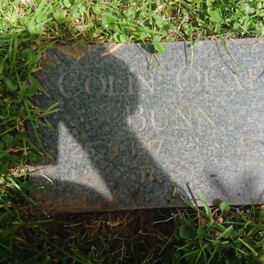 BUNN Colin OLAFF 1917-1992