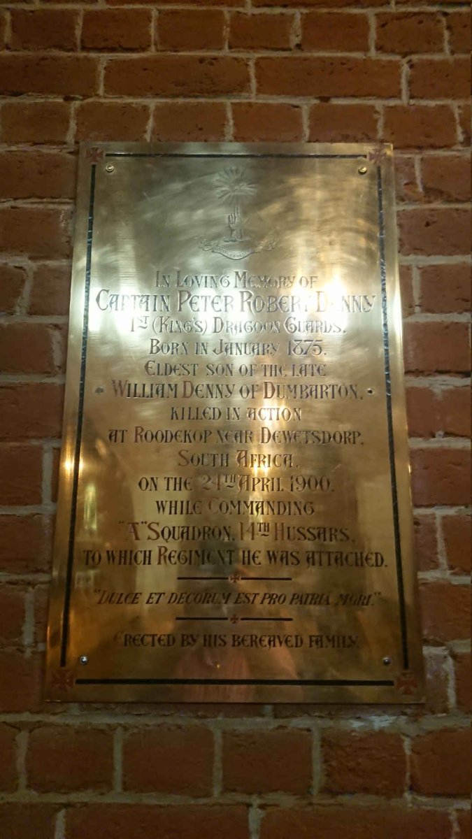 DENNY Peter Robert 1875-1900