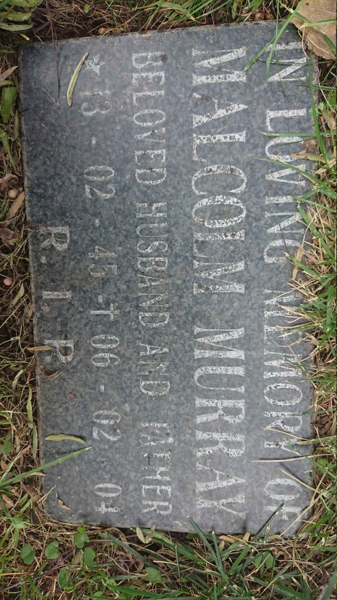 MURRAY Malcolm 1945-2004