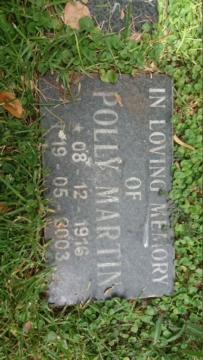 MARTIN Polly 1916-2003