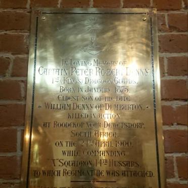 DENNY Peter Robert 1875-1900