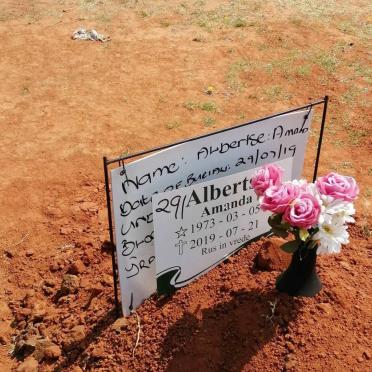 ALBERTSE Amanda 1973-2019