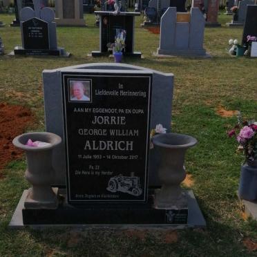 ALDRICH George William 1953-2017