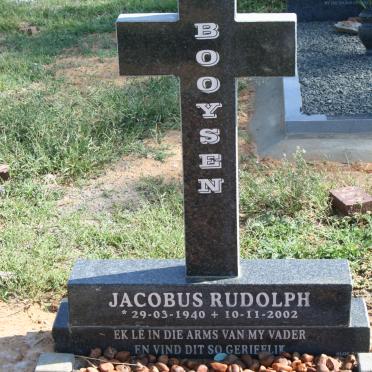 BOOYSEN Jacobus Rudolph 1940-2002