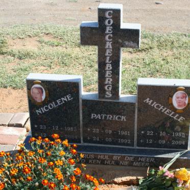 COECKELBERGS Patrick 1961-1992 :: COECKELBERGS Nicolene 1983-2004 :: COECKELBERGS Michelle 1985-2004
