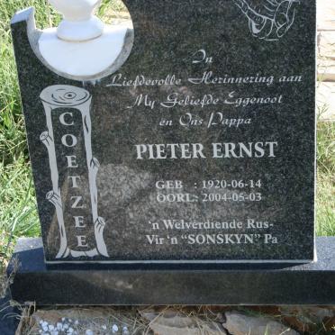 COETZEE Pieter Ernst 1920-2004