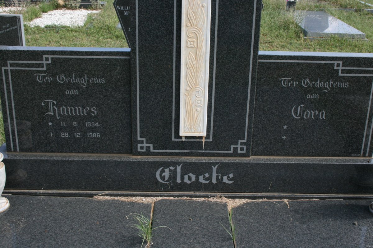 CLOETE Rannes 1934-1986 &amp; Cora