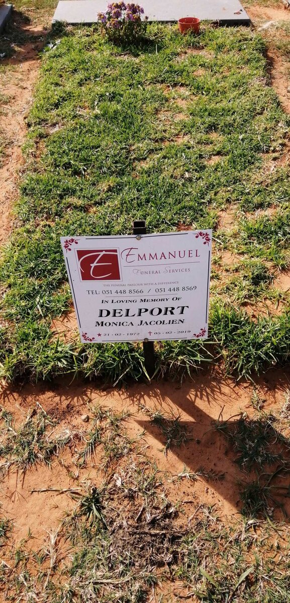 DELPORT Monica Jacolien 1972-2019