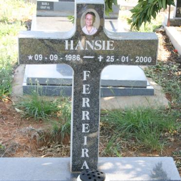 FERREIRA Hansie 1986-2000