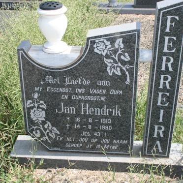 FERREIRA Jan Hendrik 1913-1990