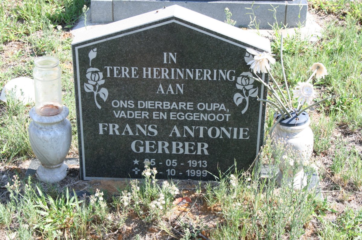 GERBER Frans Antonie - 1913-1999