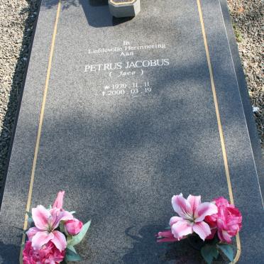 JAGER Petrus Jacobus, de 1970-2000