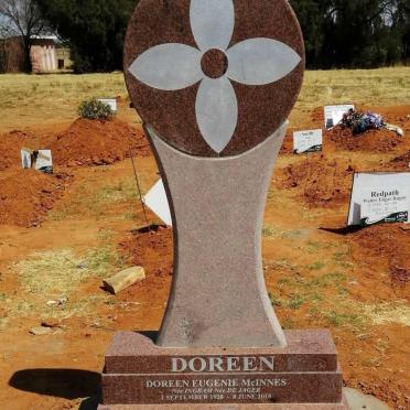 McINNES Doreen Eugenie nee INGRAM nee DE JAGER 1928-2018