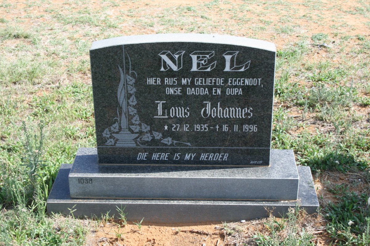 NEL Louis Johannes 1935-1996