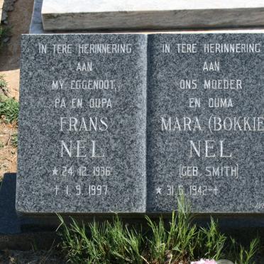 NEL Frans 1936-1997 &amp; Mara SMITH 1942-