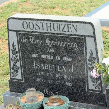 OOSTHUIZEN Isabella J. 1907-1995