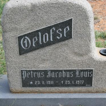 OELOFSE Petrus Jacobus Louis 1911-1977