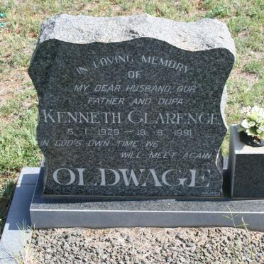 OLDWAGE Kenneth Clarence 1929-1991