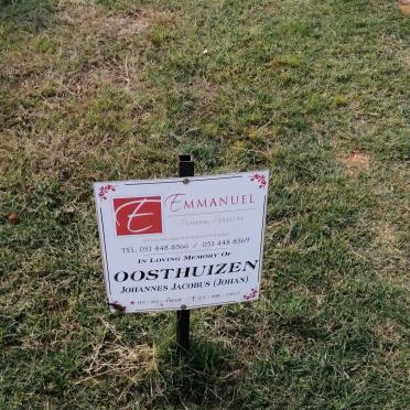 OOSTHUIZEN Johannes Jacobus 1959-2017