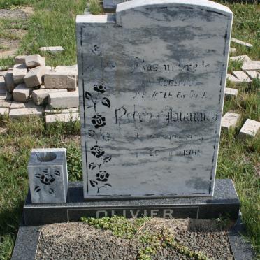 OLIVIER Petrus Johannes -1989