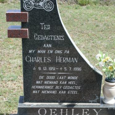 OEHLEY Charles Herman 1951-1996