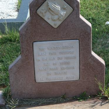 PLESSIS, du -2003 :: DU PLESSIS -2003