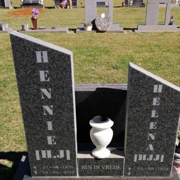 PELSER H.J. 1950-2012 &amp; H.J.J. 1954-