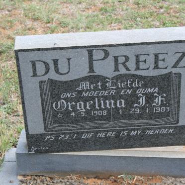 PREEZ Orgelina J.K., du 1908-1983