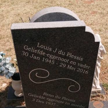 PLESSIS Louis J., du 1945-2016 &amp; Reno 1937-