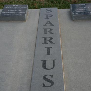 SPARRIUS Aart 1920-1998 &amp; Ilse MALHERBE 1920-2006