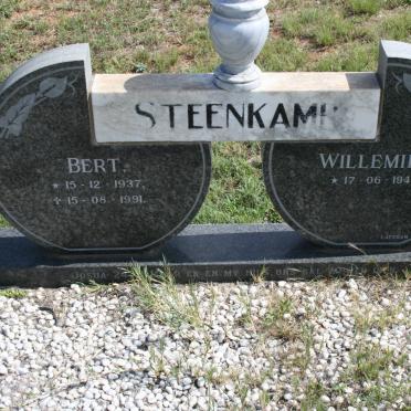 STEENKAMP Bert 1937-1991 &amp; Willemien 1943-