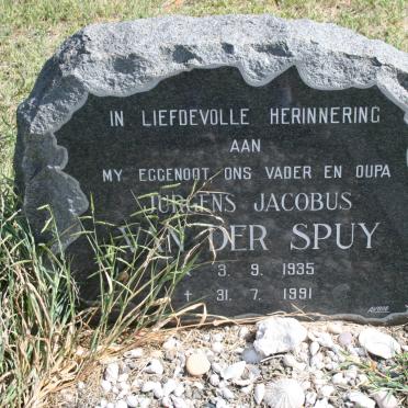 SPUY Jurgens Jacobus, van der 1935-1991