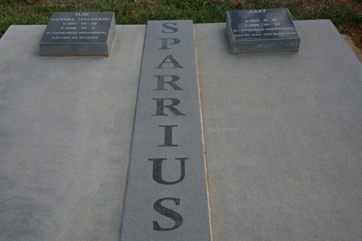 SPARRIUS Aart 1920-1998 &amp; Ilse MALHERBE 1920-2006