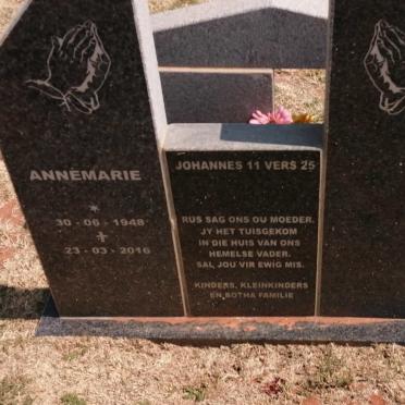 ? Annamarie 1948-2016